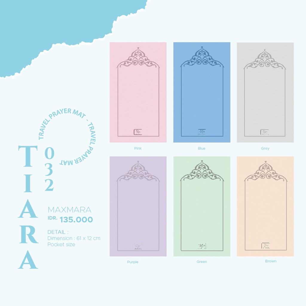 Sajadah Travel Tiara 032 Tatuis