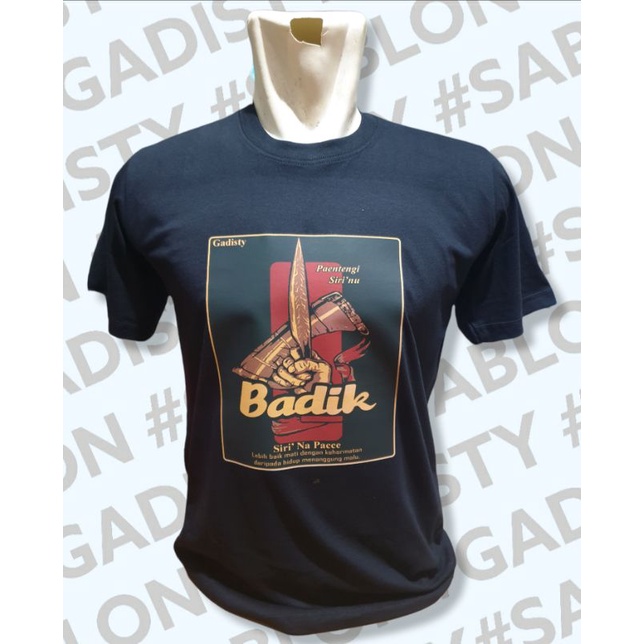 KAOS BUGIS | KAOS BADIK | KAOS SULTAN HASANUDDIN