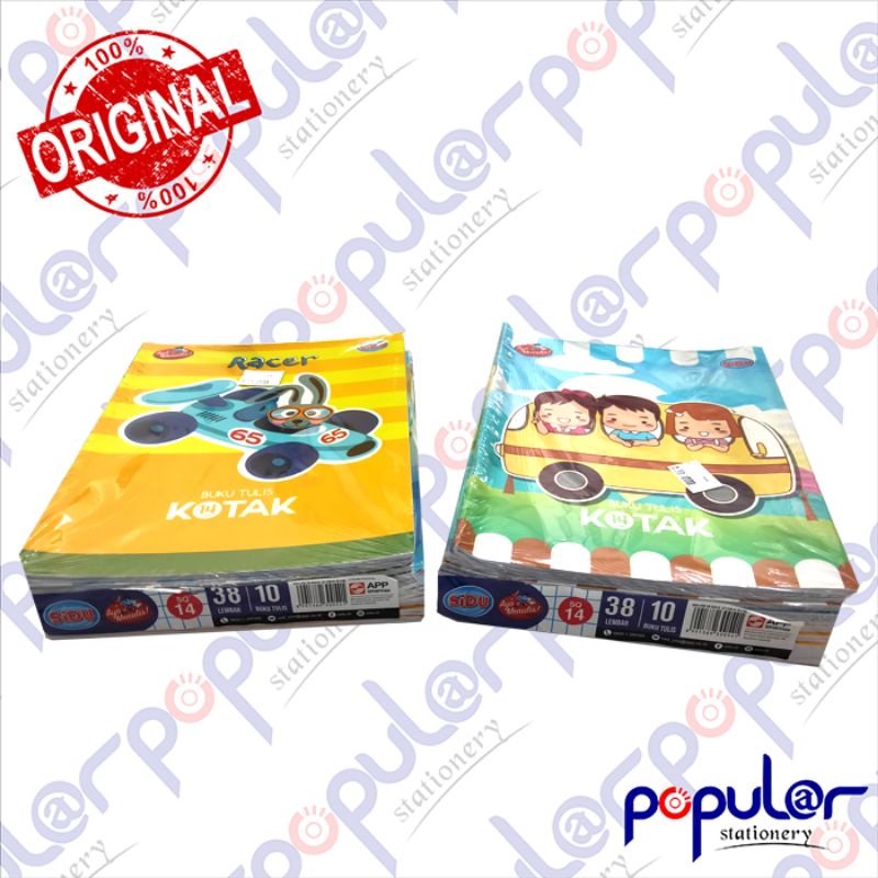 

Buku Tulis Kotak Sinar Dunia 38