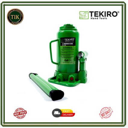 DONGKRAK BOTOL TEKIRO 10 TON / HYDRAULIC BOTTLE JACK TEKIRO 10 TON