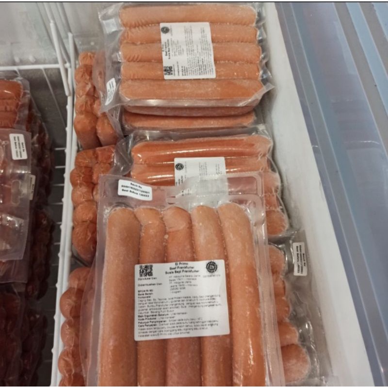 

Sosis Beef Frankfurter Elprimo 1KG (original)