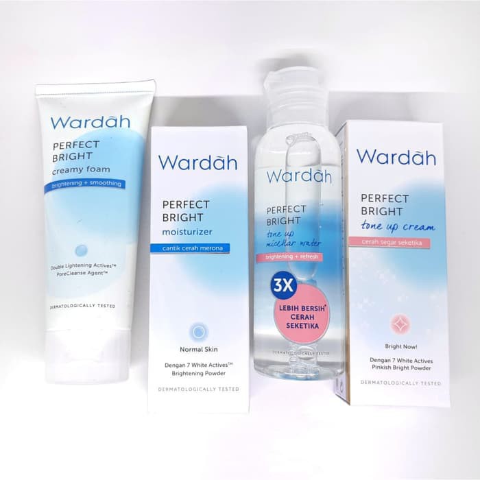 Bisa COD 1 Satu Paket Komplit Wardah Perfect Bright