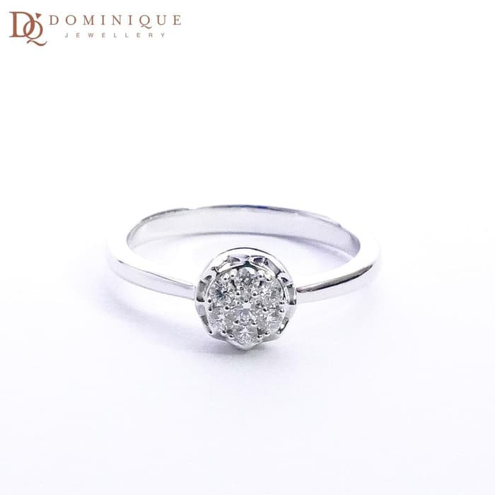 

Dominique Jewellery-Cincin Diamond 75% SNI 50011