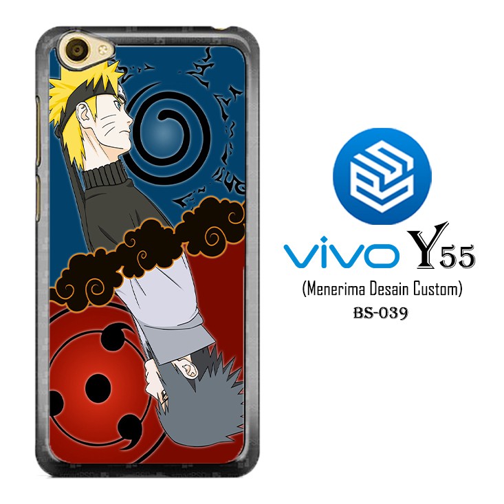 Casing Custom Keren Hp VIVO Y55 Custom Hardcase Sasuke Of Naruto Wallpaper  039