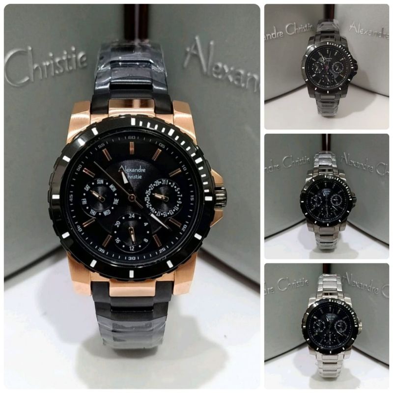 Jam Tangan Alexandre Christie AC 6141 Wanita / AC614 Bf Original