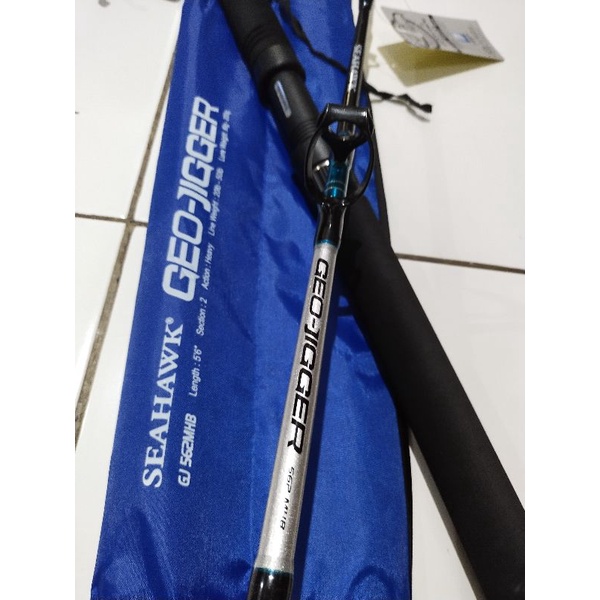 joran seahawk geo jigger 502(150cm) 562(165cm) 602(180cm) 662(198cm)