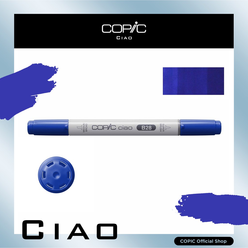 

Copic Ciao B28 Royal Blue
