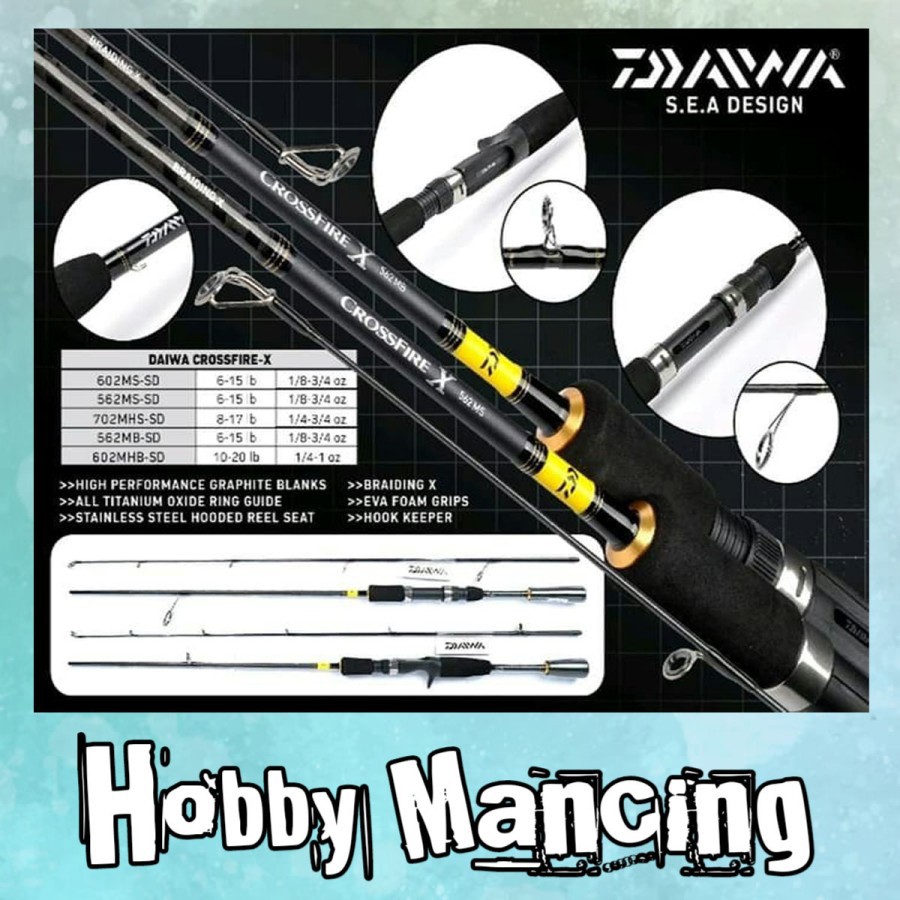 Joran Daiwa CrossFire X Spinning