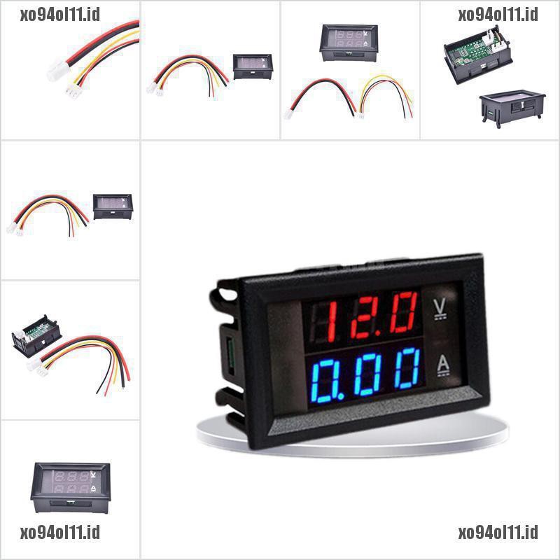 【XO&amp;COD】DC 0-100V 10A Dual LED Digital Voltmeter Ammeter Voltage Voltmeter