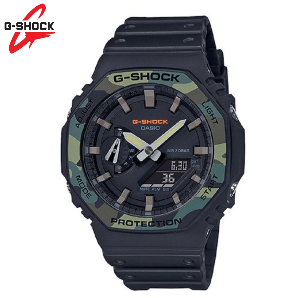 CASIO GSHOCK GA-2100 DUALTIME FULLSET - GSHOCK GA-2100 AUTOLIGHT