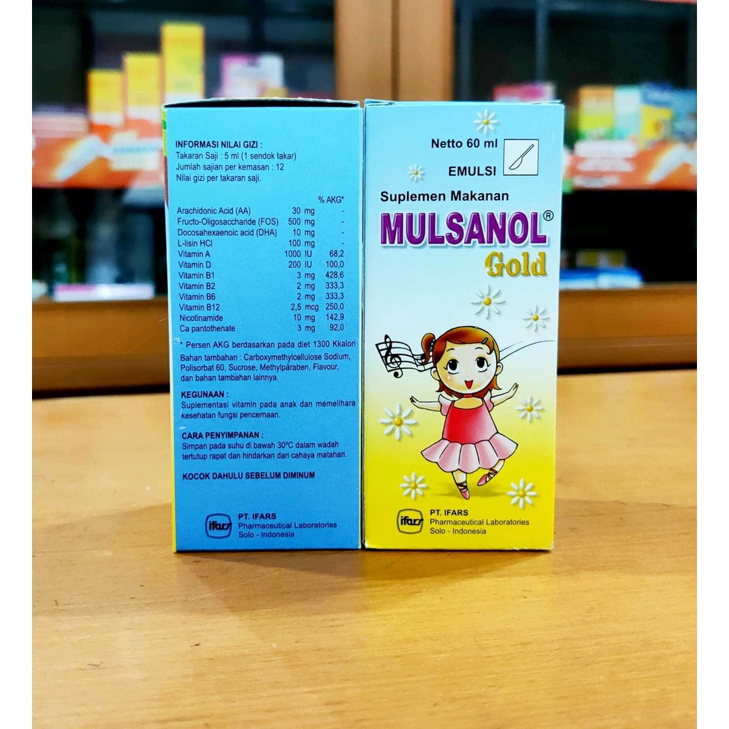 Mulsanol GOLD Syrup 60 ml