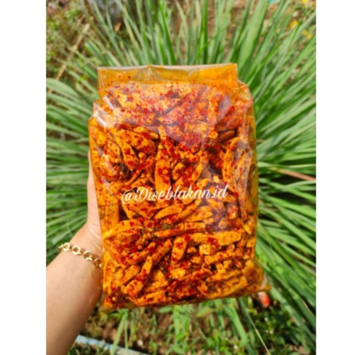 

Basreng pedas daun jeruk 500 gram