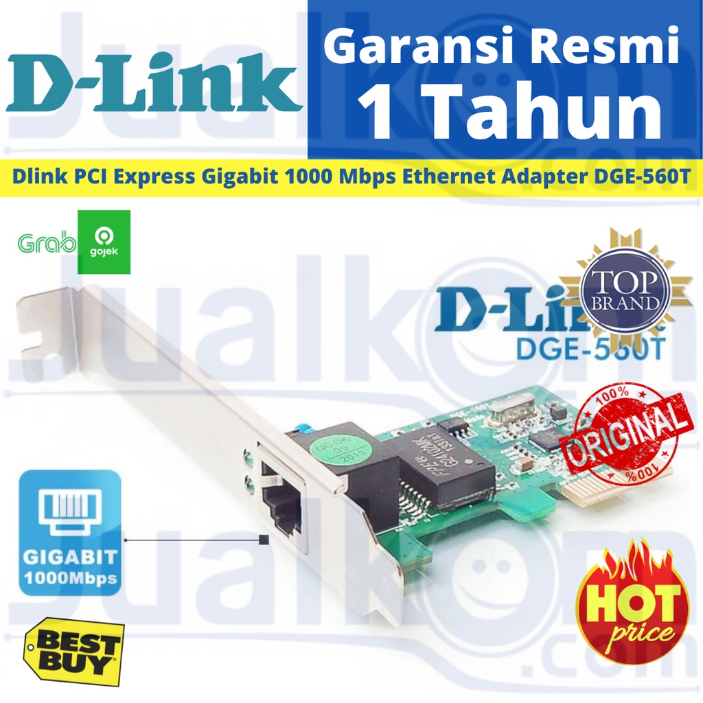 D-LINK DGE-560T Gigabit PCI express Adapter