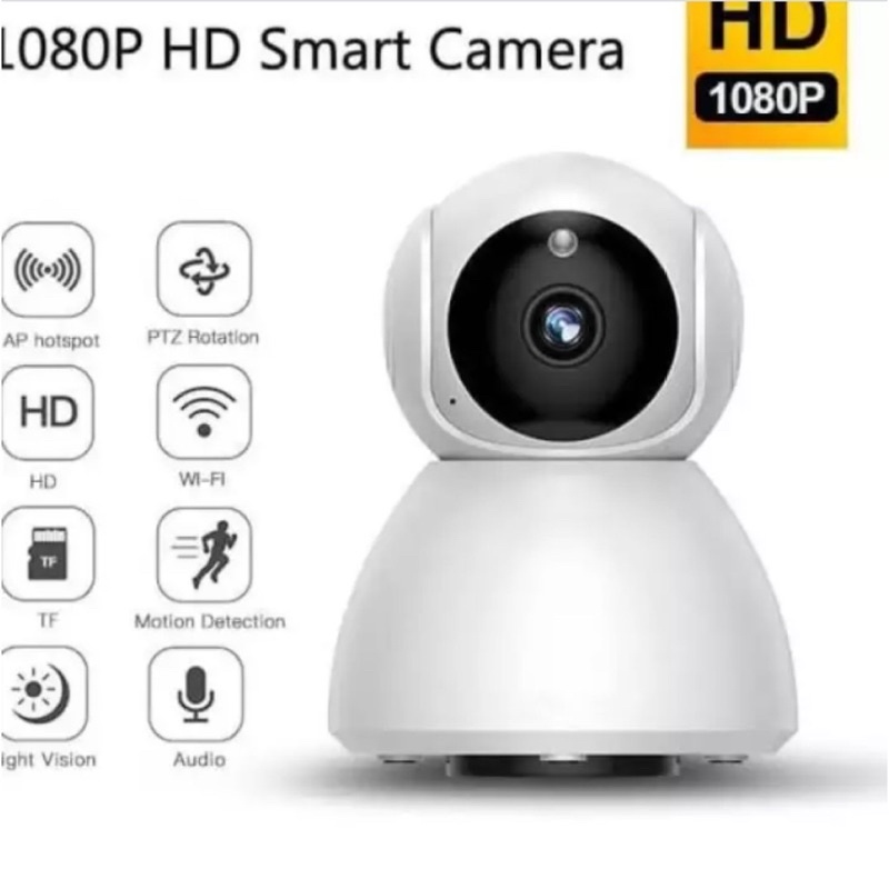 WIFI CCTV IP CAMER snowman Q7S/KAMERA CCTV SNOWMAN Q7S FULL HD 1080p WIRELESS NIGHT VISION 380°VIEW