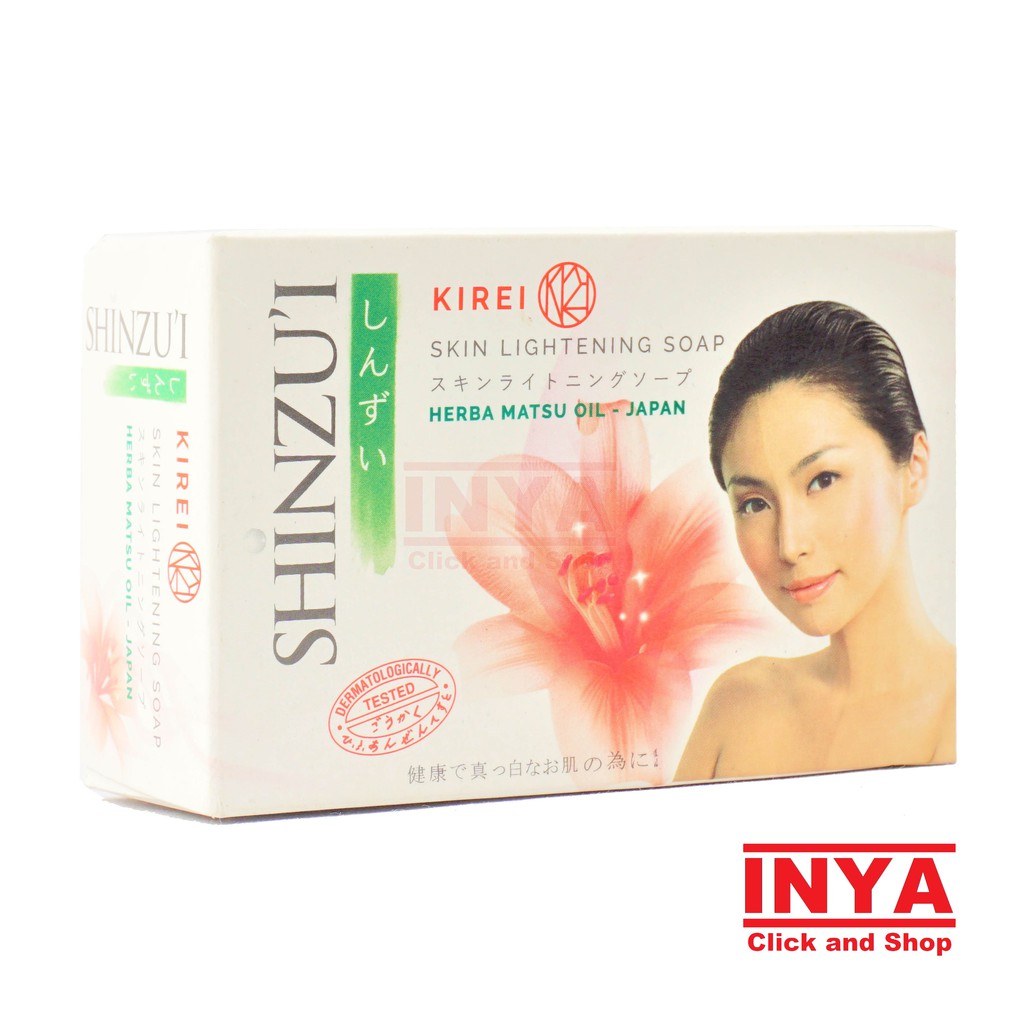 SHINZUI KIREI SKIN LIGHTENING SOAP BAR 85gr - Sabun Batang