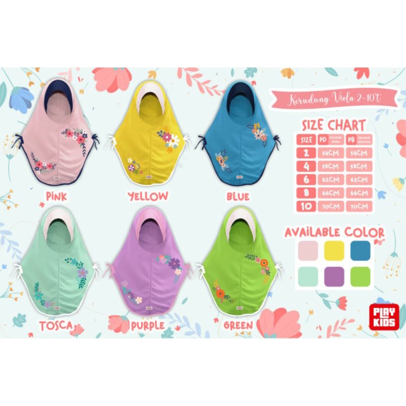 PlayKids Kerudung Viola