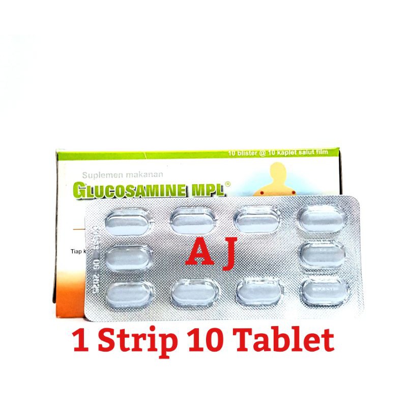 Glucosamine Mpl 500mg Strip - Untuk Kesehatan Sendi