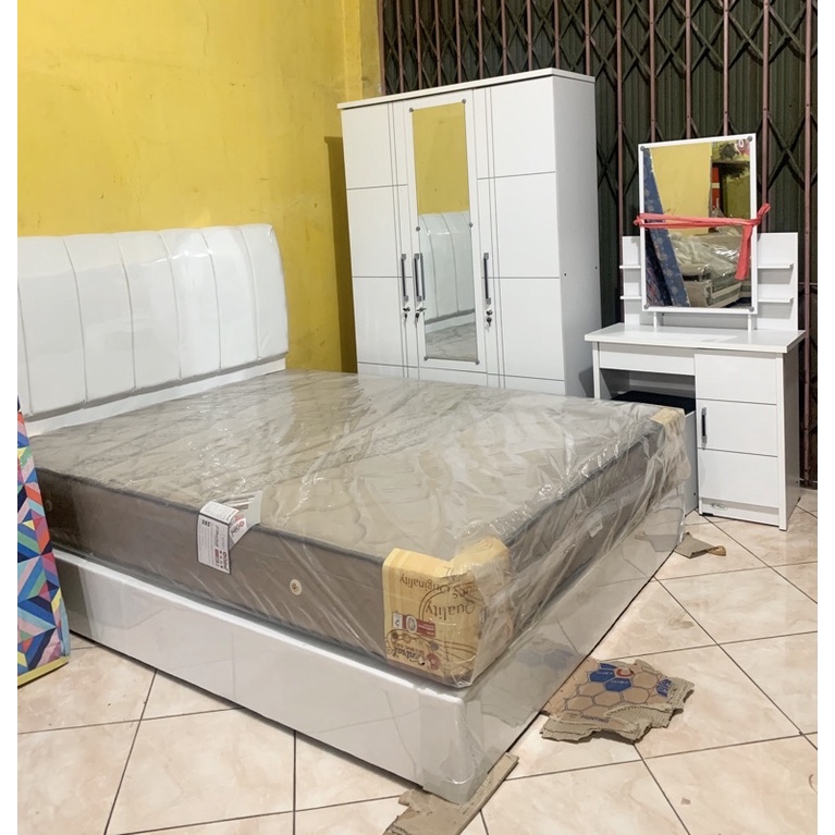 Paket besan furniture / paket furniture / kasur lemari meja rias