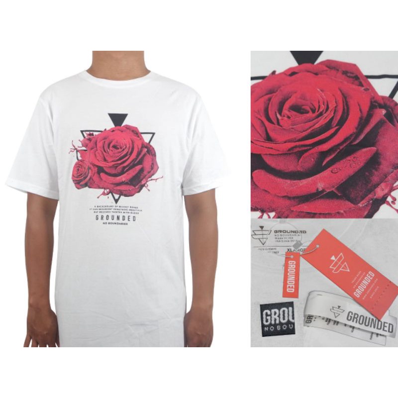Kaos Surfing GROUNDED - Creepycloth | Super Premium | Cotton Combed 30s Reaktif | Kaos Unisex | Baju