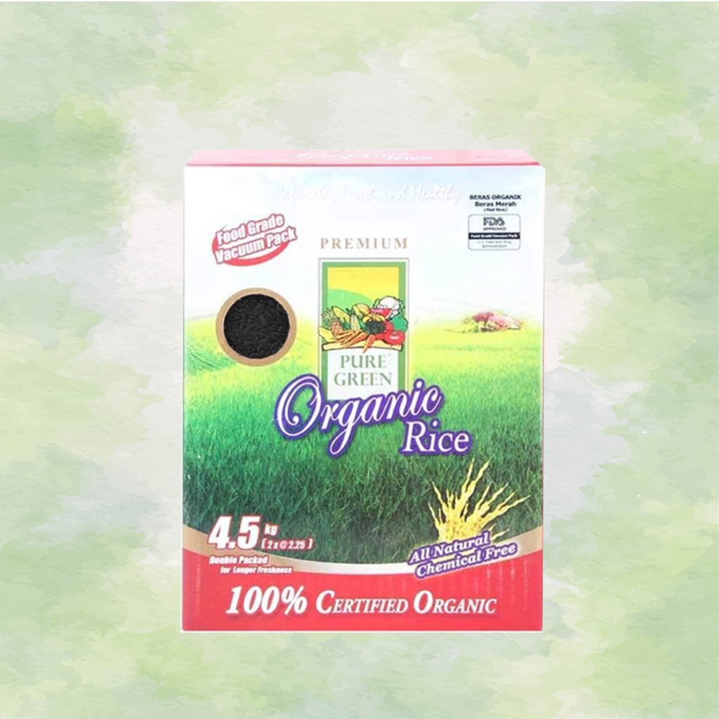

Puregreen Organic Rice Black 4.5 Kg