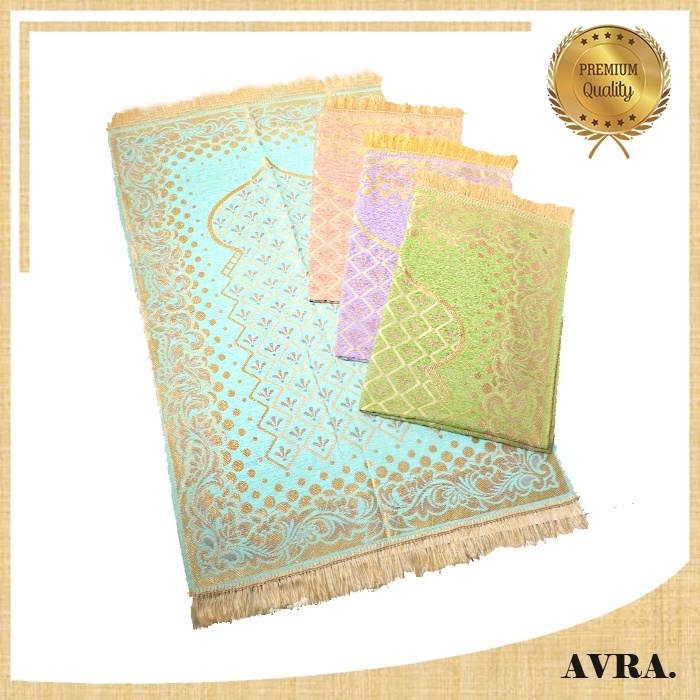 Souvenir Sajadah Turkey Premium Lembut Dan Tebal Empuk Sejadah Original Lipat Traveling
