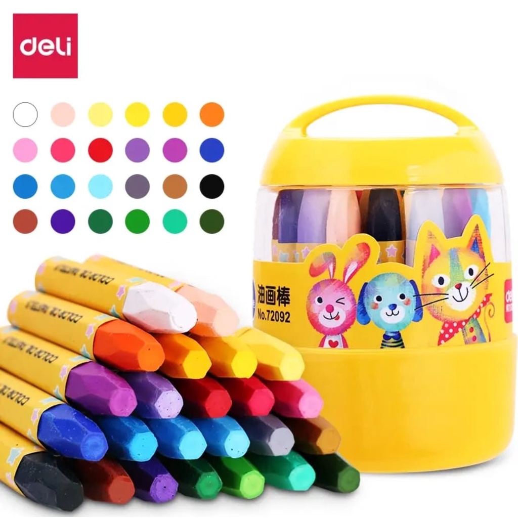 

Deli 12/24 warna Oil Pastel