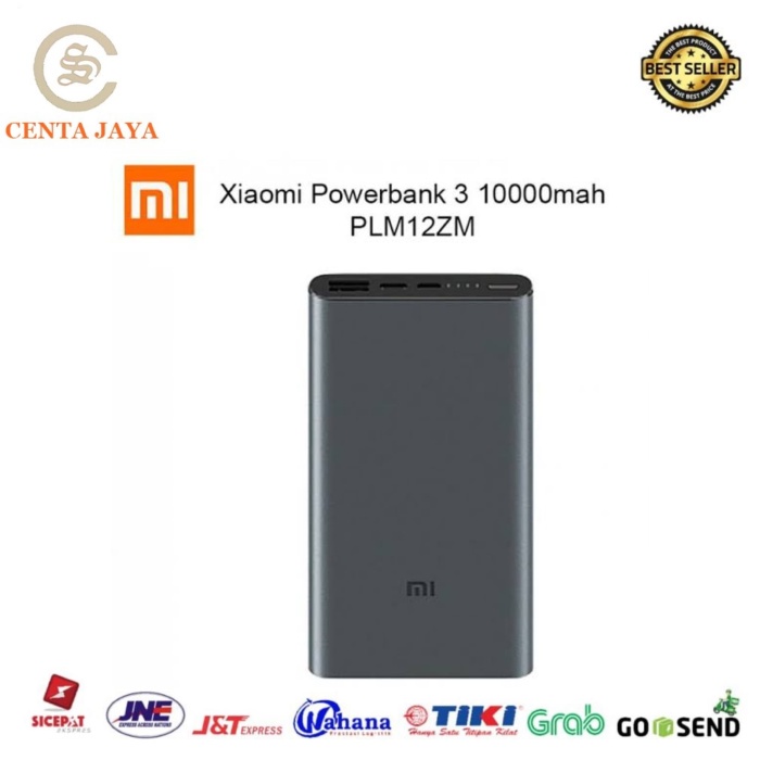 XIAOMI POWERBANK 3 10000MAH - Quick Charge 3.0 - POWER BANK MI PRO 3 - Putih