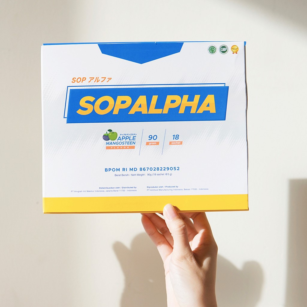 SOPALPHA BIOBOOST Suplemen Multivitamin untuk Tubuh