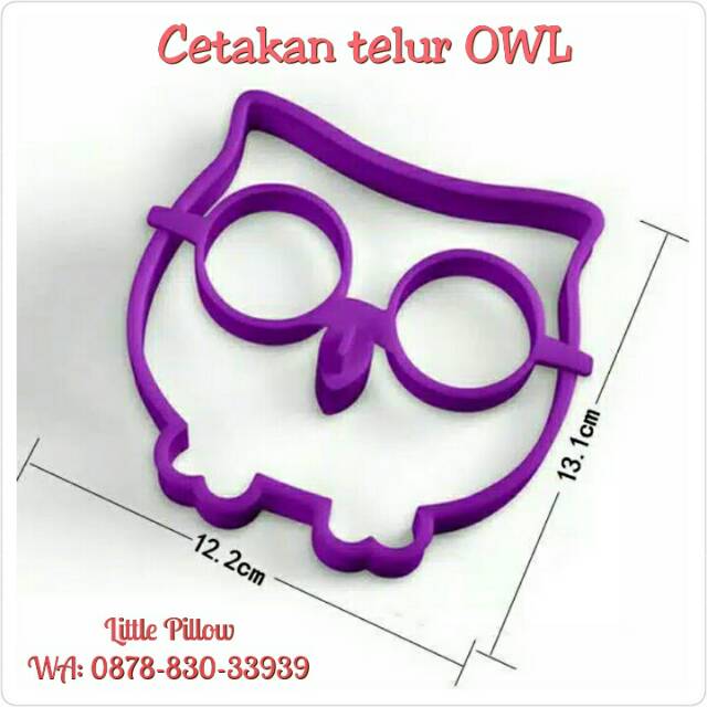 ( OWL )Cetakan Telur Goreng OWL/Cetakan Pancake/Cetakan Nasi Bento/Cetakan Karakter