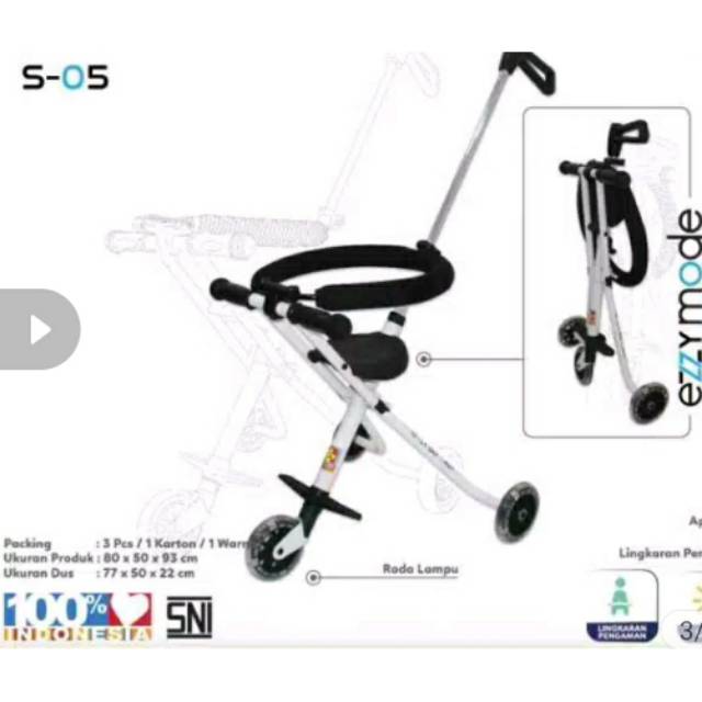 Stroller micro trike