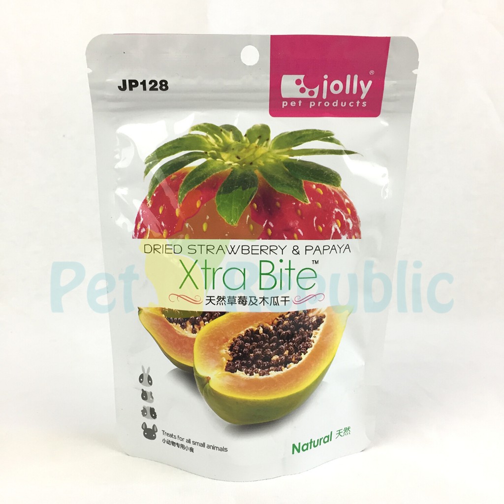 

Jolly JP128 Dried Strawberry &Papaya Snack Kelinci