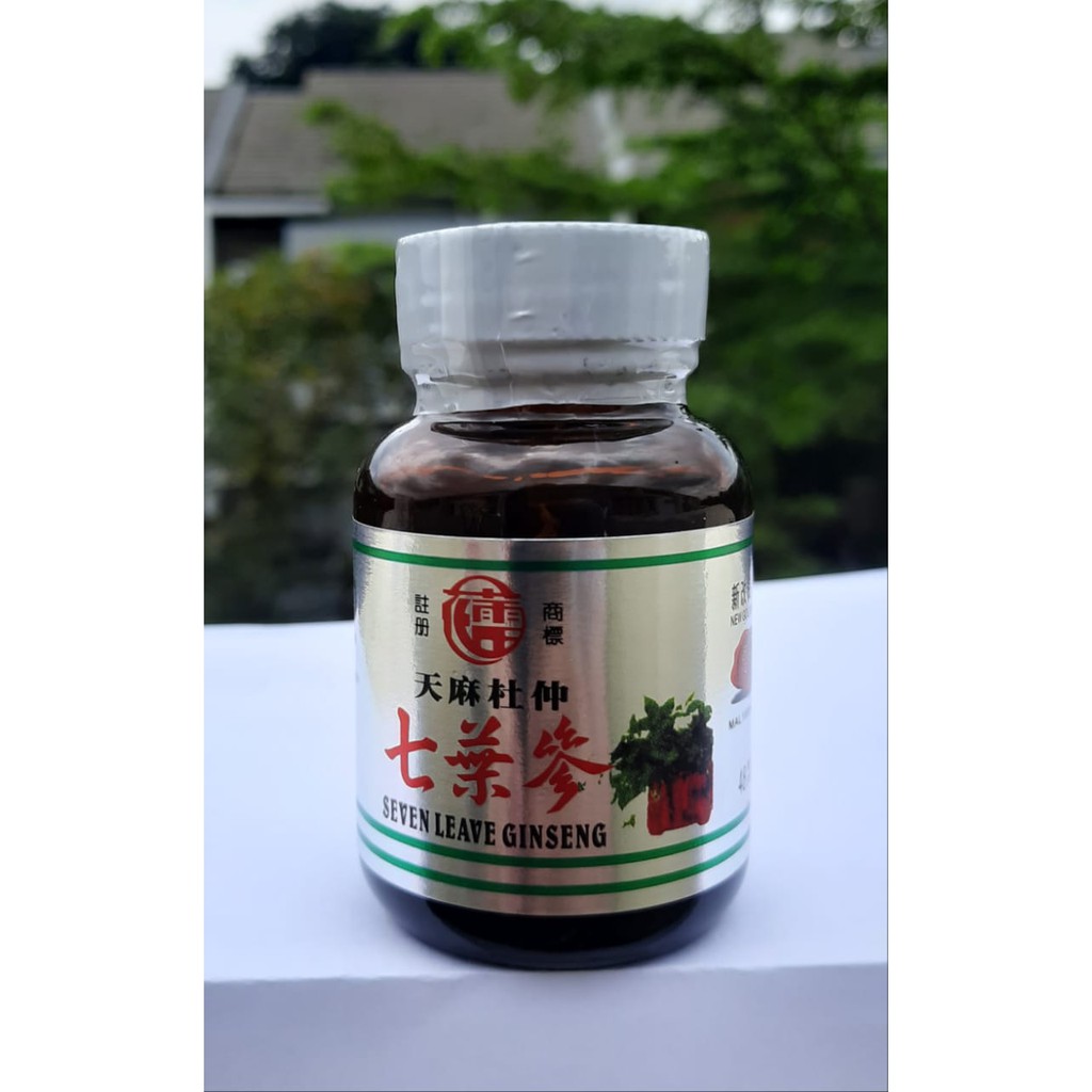 SEVEN LEAVE GINSENG ORIGINAL - TIAN MA TU CHUNG - Obat Asam Urat, Rematik, Nyeri sendi, Saraf Kejepit, Pegal Linu