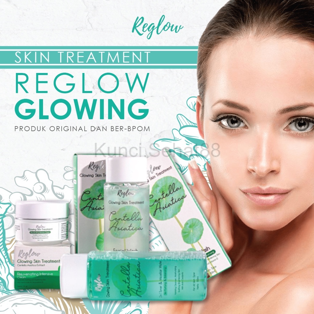 ReGlow Skincare Original BPOM Untuk Wajah Glowing - Official Store by Kunci.sehat88