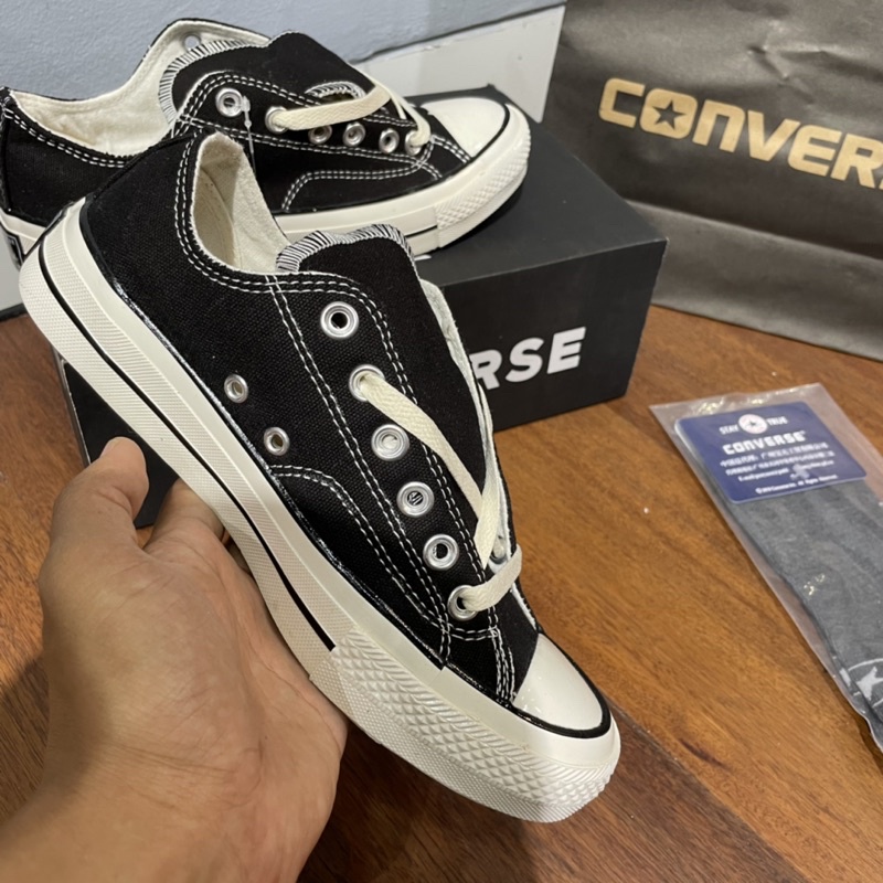 CONVERS BLACK CLASIK 70s PREMIUM IMPOR VIETNAM MURAH