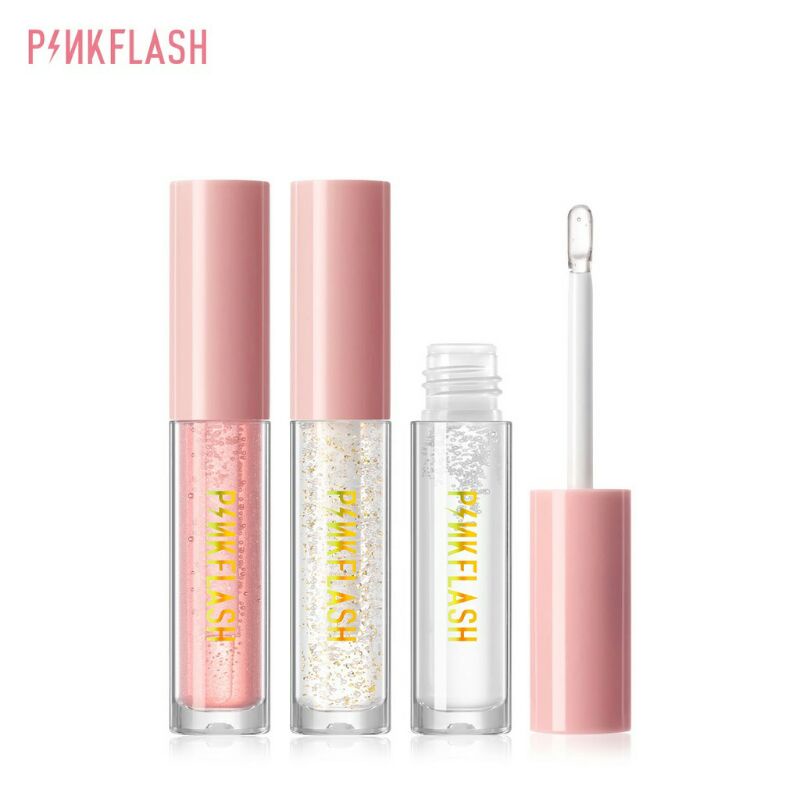 [ORI & BPOM] PINKFLASH PF-L02 Lipstik /Lipgloss Moisturising Plumpmax High