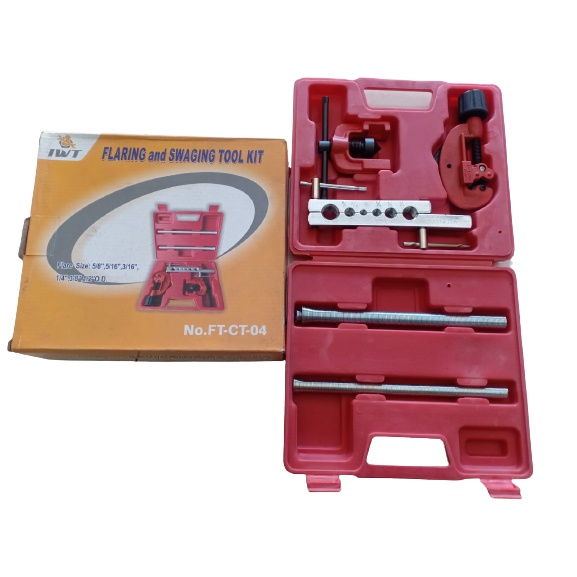 IWT FLARING TOOLS FT-CT 04 / FLARING SWAGING TOOLS SET HIGH QUALITY SERVICE AC SET FT-CT 01 IWT