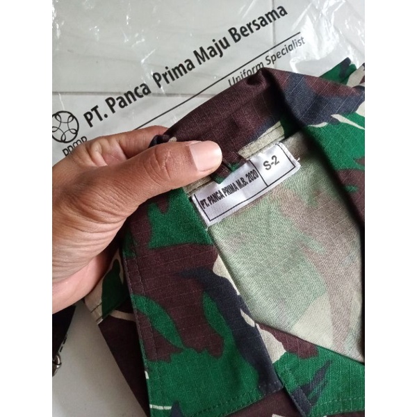 ORI, Baju PDL Jatah TNI AD, SRITEX dan 888 dan PT PANCA