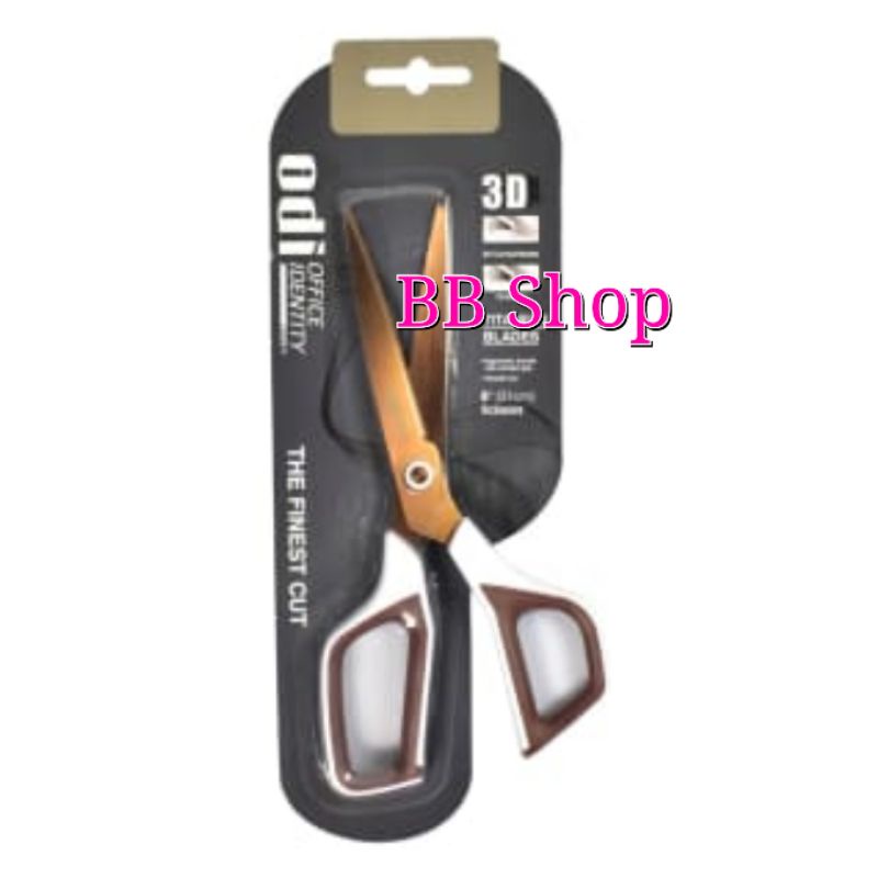 

ODI GUNTING 3D CURVED BLADE TITANIUM ODI SCISSORS WITH 3D BLADE