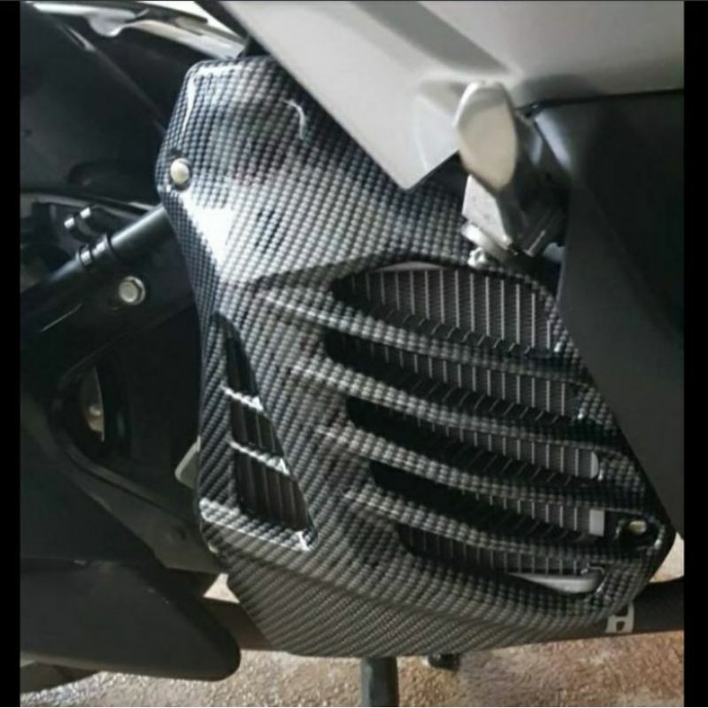 Cover Tutup Radiator Carbon Nemo Nmax 2015 - 2019 OLD