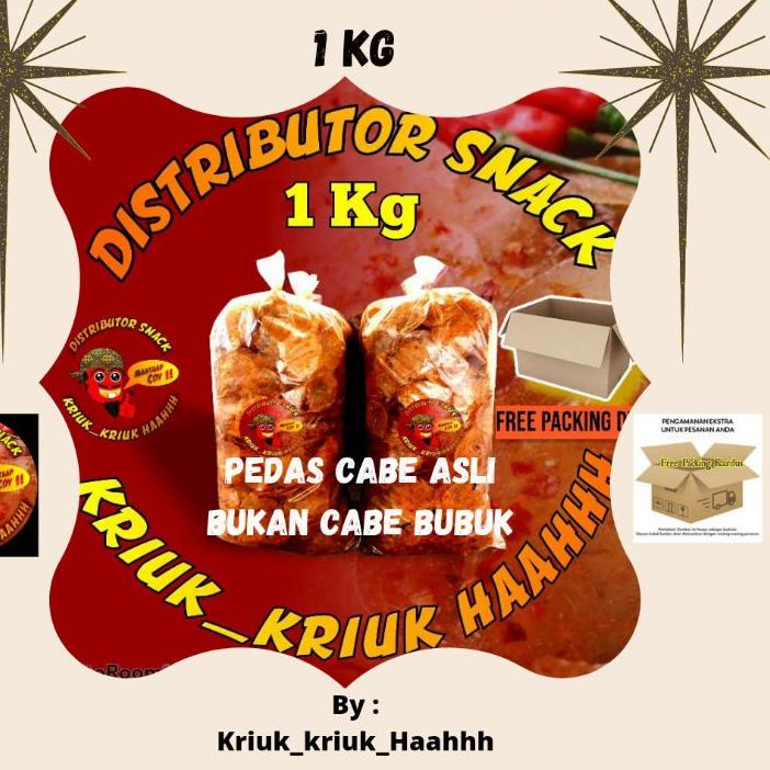 

5.5 STOK READY/Bisa COD/F⚡ASH SALE/「Ready Stok」/5.5 Promo >> keripik kaca pedas daun jeruk 1kg / keripik kaca 1kg / Keripik kaca kiloan / kripik kaca 1 kg pedas gurih Lari⚡ ✫↔