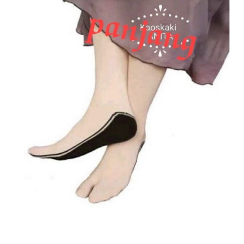 KAOS KAKI JEMPOL MUSLIMAH KAOS KAKI JEMPOL PANJANG KAOS KAKI PANJANG CEWE KAOS KAKI JEMPOL POLOS