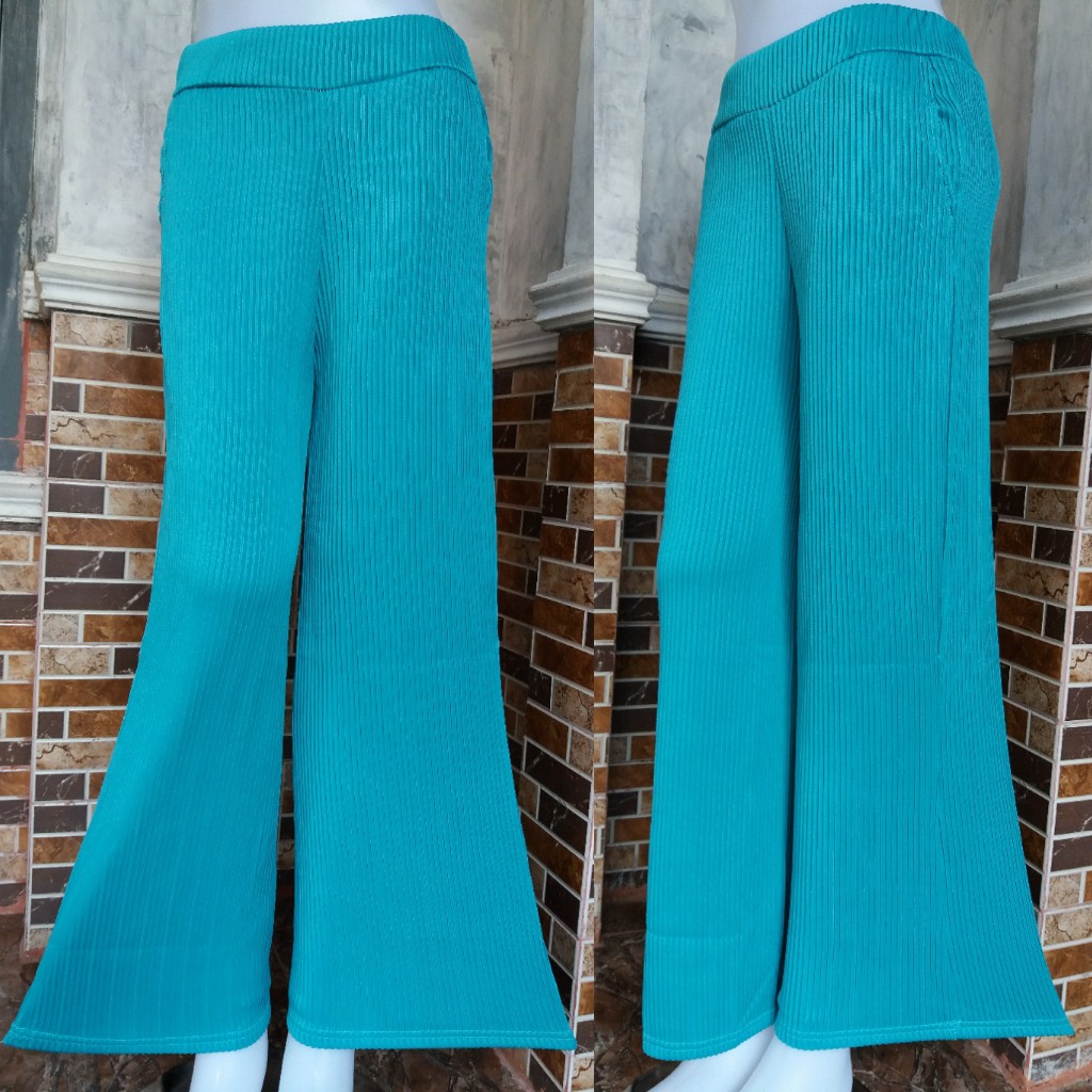 Promo Murah!! Celana Kulot Plisket / Celana Panjang Wanita / Kulot Plisket Terbaru / Kulot Trendy9