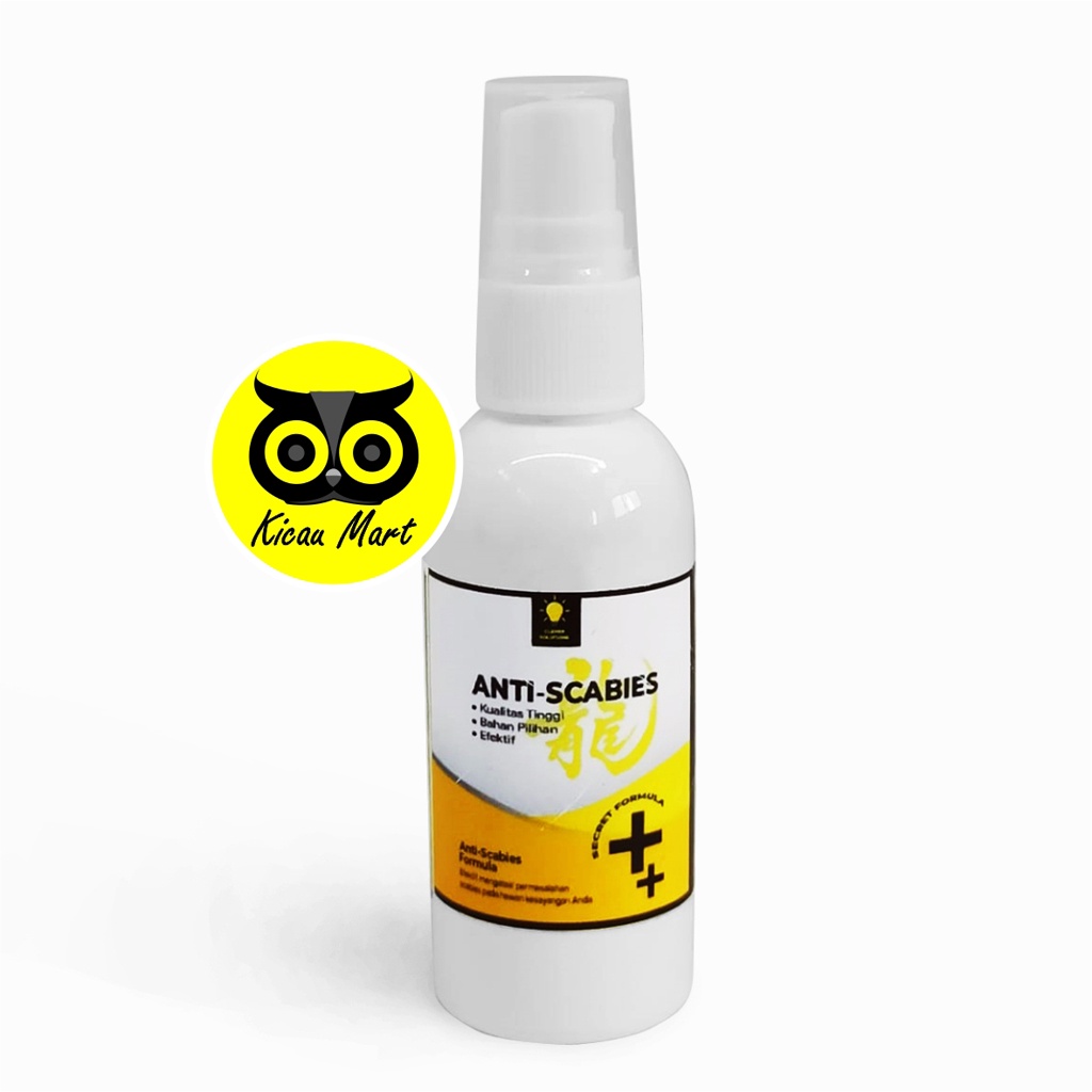 Anti Scabies Obat Jamur Kucing Scabies Kulit Gatal Demodex Impetigo Kutu Parasit Cacing Hati Obat Spray Kucing Gatal