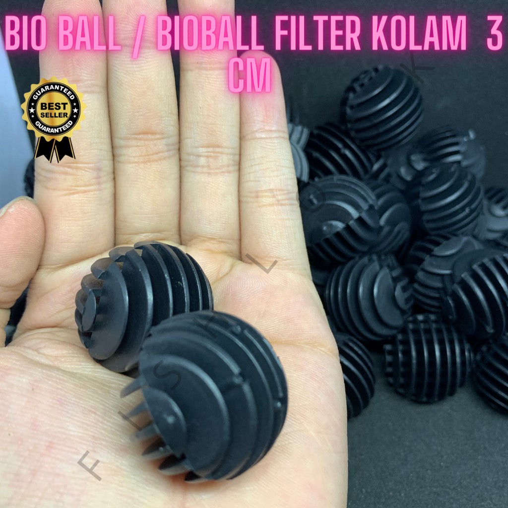 Bio Ball / Bioball filter kolam (bulat) 3 cm murah