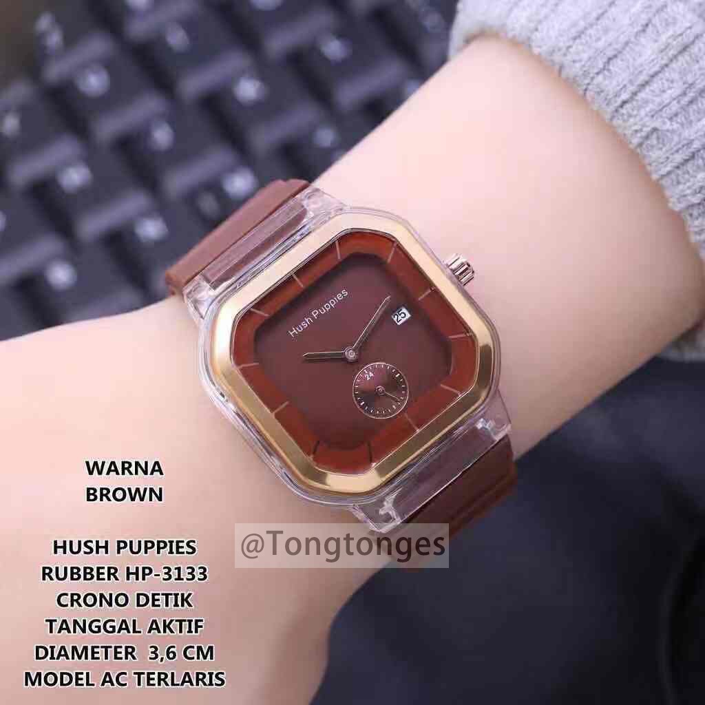 BISA COD READY LAGI  jam tangan wanita HUSH PUPPIES  MODEL AC TERLARIS JAM TANGAN WANITA G11