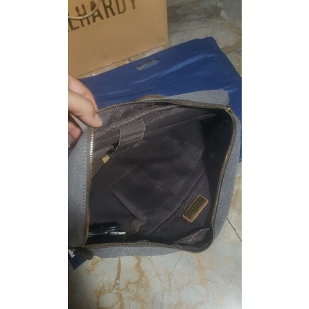 TAS / SLING BAG / BACKPACK PRIA FULLHARDY-ZAPATOS WARNA GREY 14" ORIGINAL