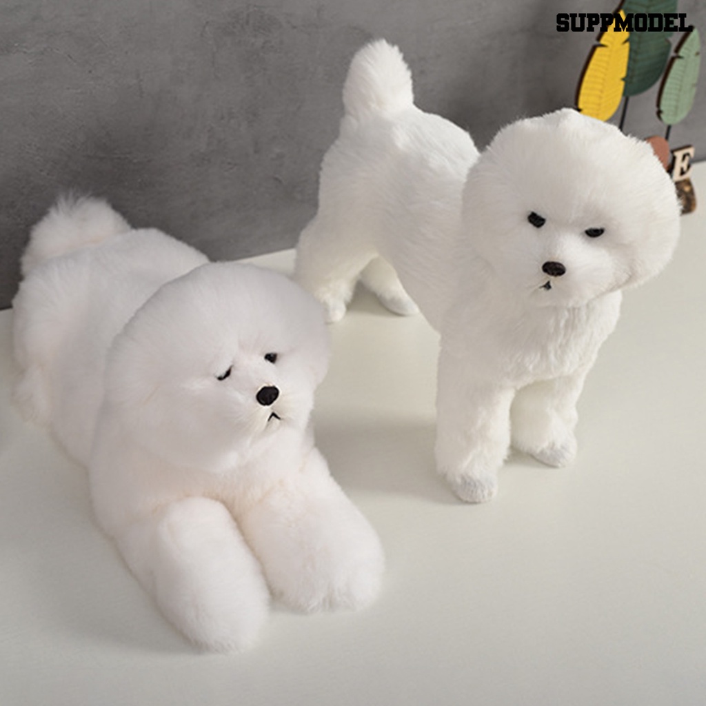 Boneka Plush model Anjing Teddy Lucu Untuk Dekorasi / Hadiah Ulang Tahun