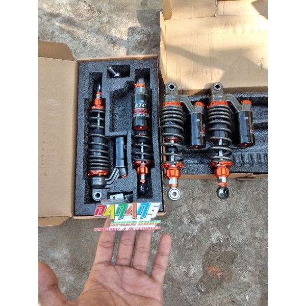 Shok Skok Copy KTC Extreame By Kitaco + sticker ukuran 320 dan 340 CB GP MEGA PRO TIGER RX KING SUPRA X-Size 320 CBGLMPTIGER