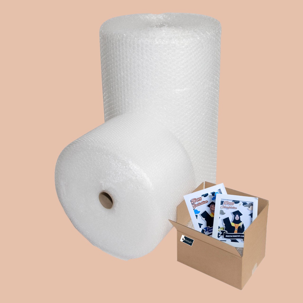 

Extra Bublewrap dan Kardus