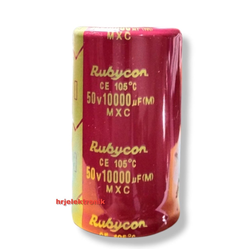 rubycon 10000uf 50v rubycon merah